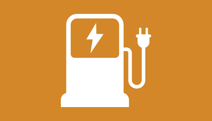 EV icon.
